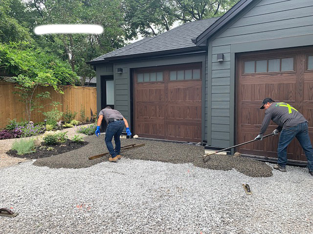 permeable driveway in Toronto riverdale by Dream pave